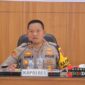 AKBP Agung Basuki pimpin Latihan Pra Operasi Keselamatan di Aula Reconfu Mapolres Tanjung Jabung Barat. (Humas)