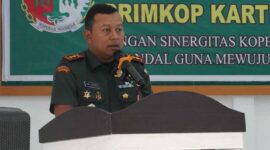 Dandim 0419/Tanjab Letkol Arm Dwi Sutaryo, S. E., M. Han berikan Jam Komandan (Pentjb)