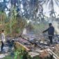 Unit Reskrim Polsek Betara melalukan olah Tempat Kejadian Perkara (Polsek)