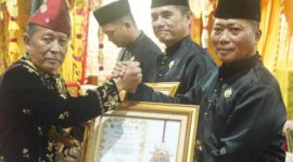 Dukung Pelestarian Adat, Danrem 042/Gapu Dikukuhkan Sebagai Pembina Lembaga Adat Melayu Provinsi Jambi  (Penrem)