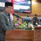Wabup Katamso sampaikan sambutan pendapat akhir Bupati terkait LKPJ Tahun Anggaran 2024 (Pro)