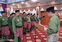 Ketua PB PERSINAS ASAD Marsma TNI (Purn) H Sukur lantik Ketua Pengprov Persinas ASAD Jambi H Wahyudi beserta pengurus (Ist)