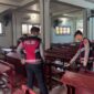 Personel Sat Samapta Polres Tanjab Barat Sterilisasi Gereja (Humas)