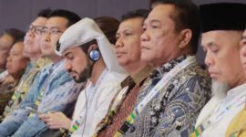 Wabup Katamso saat menghadiri HCS 2025 bersama peserta dari dalam dan luar negeri.