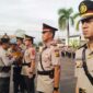 Kapolres Tanjab Barat AKBP Agung Basuki, SIK., MM sematkan Tanda Jabatan (SJ)