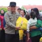 Wabup Katamso didampingi Wakil Ketua TP-PKK Ririn Septiani (Pro)