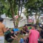 Aparat Kepolisian Resor Tebo Melakukan Pendampingan (hms)