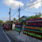 Papan Bunga Ucapan  HUT Bhayangkara ke-79 Dari Mitra dalam Relasi Polres Tanjab Barat (Ist)