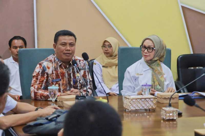 Wabup Tanjab Barat Katamso Berkoordinasi dengan Pemkot Padang Terkait Pembangunan Youth Center (Pro)