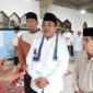 Bupati Anwar Sadat bersama Sekda Hermansyah dan Baznas (pro)