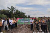 Kapolsek Betara AKP Bambang Soestyo Bersama Camat dan Unsur Forkopimcam (Humas)