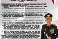 Maklumat Kapolda Jambi Irjen Pol Krisno Halomoan Siregar, S. I. K., M. H (Humas)