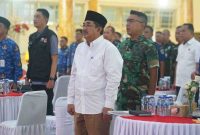 Bupati Anwar Sadat Hadiri Rakor Penanganan Bencana Karhutla (pro)