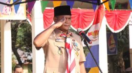 Sekda Tanjab Barat Buka TLTD Gerakan Pramuka Tanjabbar 2025 (pro)

