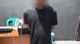 Pelaku Yang diamankan Polsek Tebing Tinggi (hms)