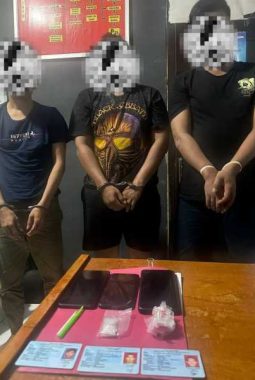 Info Dari Masyarakat, Polsek Tebing Tinggi Ringkus 3 Terduga Pelaku Penyalahguna Sabu