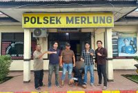 Unit Rsskrim Polsek Merlung Amankan Pelaku (hms)