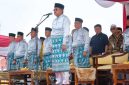 Bupati Tanjab Barat Anwar Sadat Pimpin Upacara Peringatan Hari Jadi Tanjab Barat ke-60 Tahun 2025 (pro)