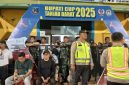 Pengamanan di Pintu Keluar Masuk Pemain (ist)