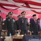 Kapolres Tanjab Barat AKBP Agung Basuki bersama Unsur Forkopimda menghadiri peringatan detik-detik proklamasi (ihms)