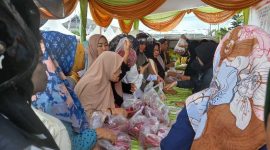 Kegiatan Gerakan Pangan Murah Dinas Ketahanan Pangan Tanjab Barat (ist)