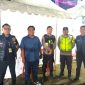 Personel Polres Tanjung Jabung Barat Saat Melakukan Pengamanan Malam Puncqk Festival Pengabuan (hms)