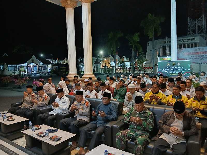 Kegiatan Do'a Bersama di Mapolres Tanjab Barat (ist)