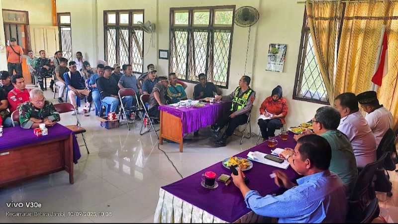 Kegiatan Mediasi di Kantor Camat Betara (dok)