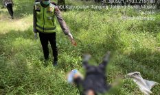Kayawan PT CKT Temukan Jasad Pria Tergeletak di Areal Kebun