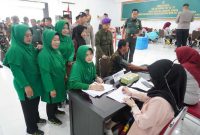 Giat Pemeriksaan Kesehatan di Makodim 0419/Tanjab (ist)