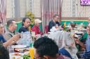 Ketua DPRD Tanjab Barat Hamdani Pererat Silaturrahmi Dengan Wartawan (sj)