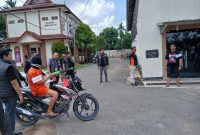 Rekonstruksi Adegan Saat Pelaku JM Tembak Korban (ist) 