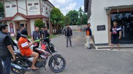 Rekonstruksi Adegan Saat Pelaku JM Tembak Korban (ist) 