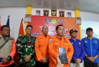 Kepala Basarnas Jambi Adah Sudarsa dan Jajaran Bersama Perwakilan Komisi V DPR RI, Kodim 0419/Tanjab dan BPBD Tanjab Barat (ist)