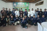 Facruddin Razi Bersama Bupati Tanjab Barat Anwar Sadat, Ketua KMJKS, LPJKS Serta Pengurus LPJKS Yang Dikukuhkan (Ist)