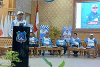 Ketua Panitia H Muh Sjafril Simamora Saat Menyampaikan Laporan (ist)