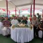 Dandim 0419/Tanjab Letkol Arm Dwi Sutaryo Mendampingi Wabup Tanjab Barat Katamso dan Unsur Forkopimda Saat Syukuran (ist)