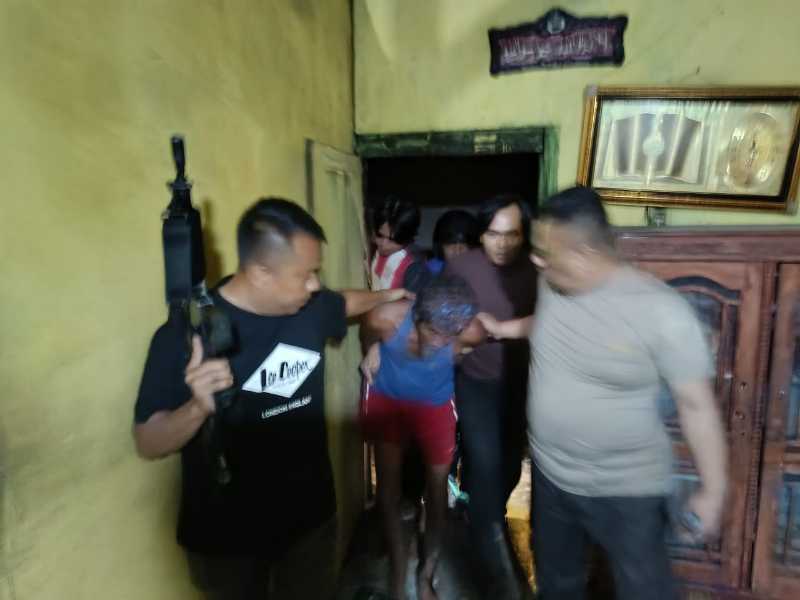 Unit Reskrim Polsek Merlung Bekuk Pelaku Penganiayaan (hms)