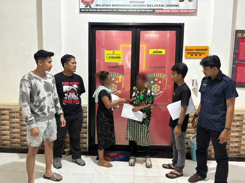 Disaksikan Petugas, Kedua Belah Pihak Berdamai (hms)