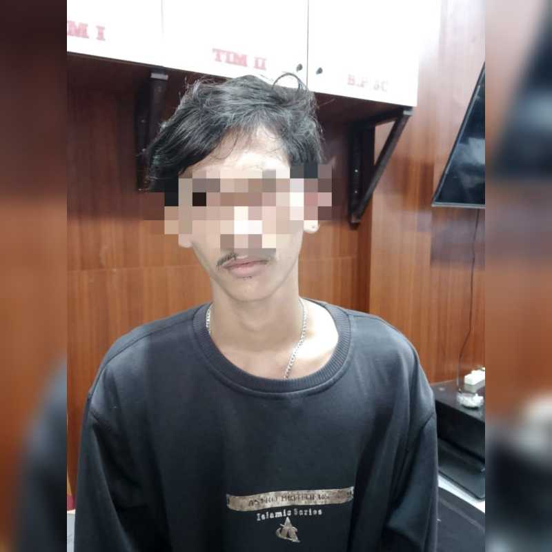 Pelaku Yang Diamankan Petugas (hms)