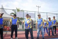 Bupati Tanjab Barat Anwar Sadat Buka Turnamen Bola Voli Putra Dinas PUPR Cup (pro)