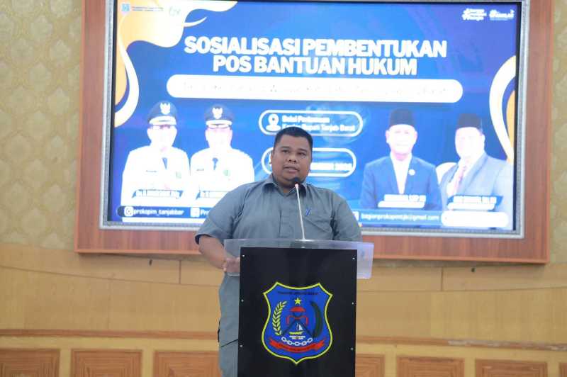 Agus Sumantri Kabag Hukum Sekretariat Daerah Tanjab Barat (pro)