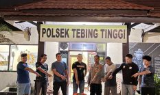 Unit Reskrim Polsek Tebing Tinggi Amankan Pelaku Pencurian Aki Mobil