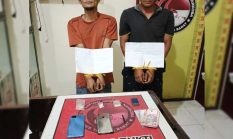 Polres Tanjab Barat Gagalkan Peredaran Narkoba, Tangkap Dua Pelaku di Pasar Merlung