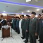 Bupati Anwar Sadat Saat Mengambil Sumpah Pejabat Yang Dilantik (ist)