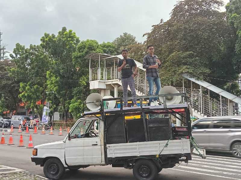 Aliansi Geram Saat Berorasi (Dok Geram)