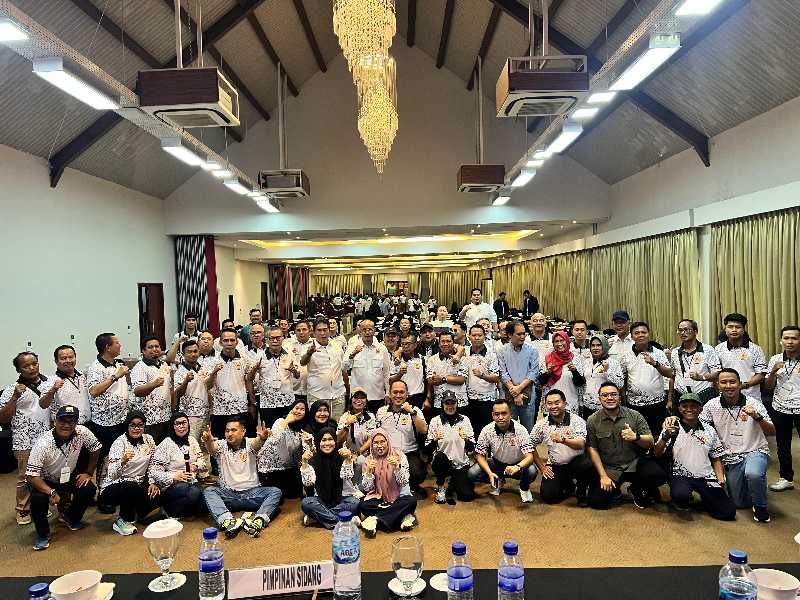 Pelaksana dan Peserta Rakerprov KONI Provinsi Jambi 2025 (hms)