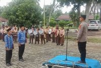 Kapolsek Mestong IPTU Hengky Lesmana Pimpin Upacara Hari Kesadaran Nasional (hms)