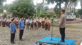 Kapolsek Mestong IPTU Hengky Lesmana Pimpin Upacara Hari Kesadaran Nasional (hms)