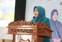 Ketua Tim Penggerak PKK Kabupaten Tanjung Jabung Barat Hj Fadhilah Sadat (pro)
